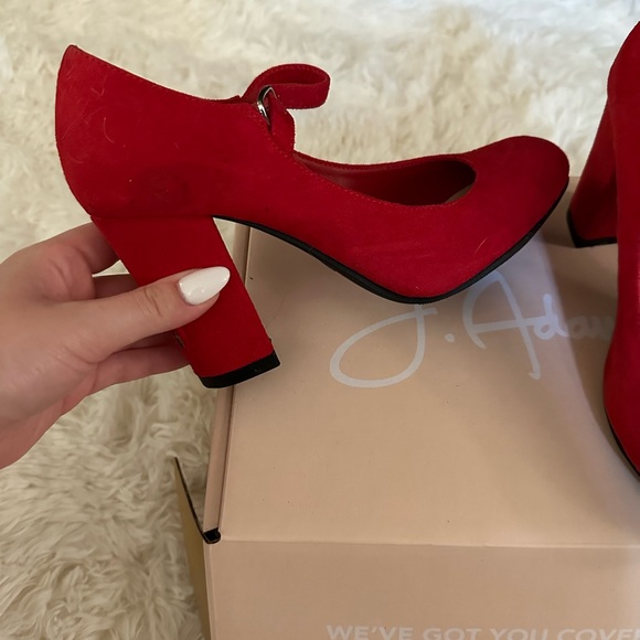 Red heels gently used - Picture 5 of 5